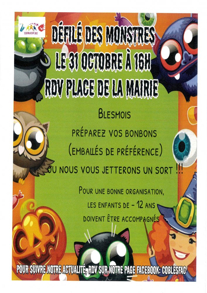 <strong>HALLOWEEN 2024 A BLESMES</strong> <small>© Mairie de BLESMES</small>